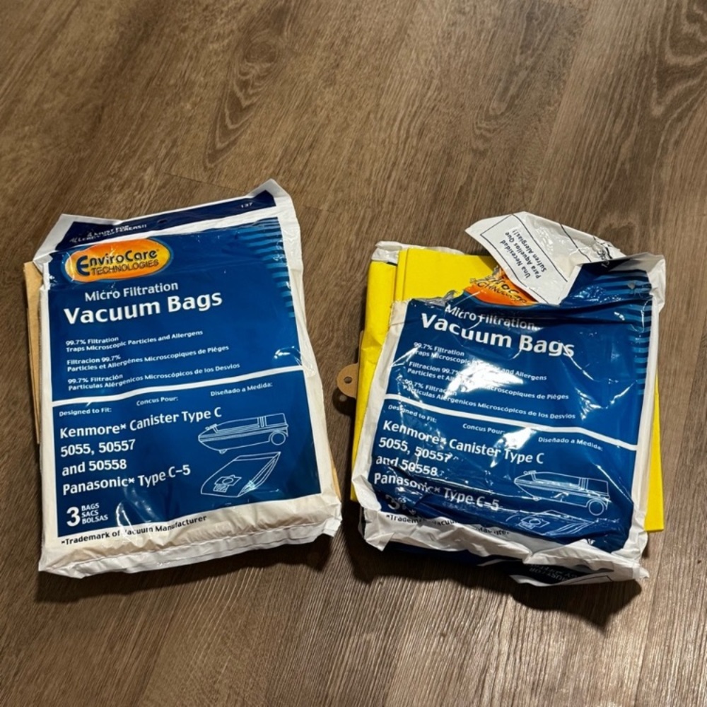6 Micro Filtration Vacuum Bags
